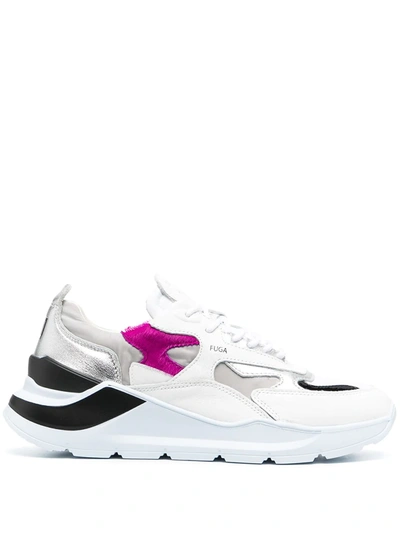 Shop Date Fuga Chunky-sole Sneakers In White