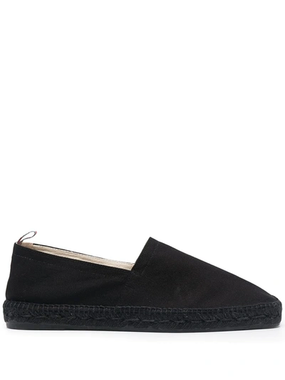 Shop Castaã±er Pablo Canvas Espadrilles In Black