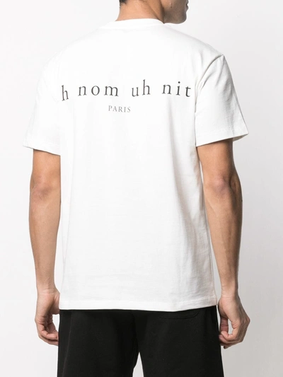 Shop Ih Nom Uh Nit Printed Cotton T-shirt In White