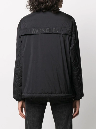 Shop Moncler Menchib Down Coat In Black