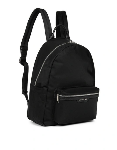 Shop Lancaster Men's Bags Basic Premium Homme Backpack In Black