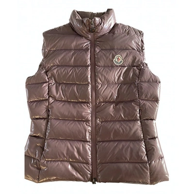 Pre-owned Moncler Knitwear In Pink
