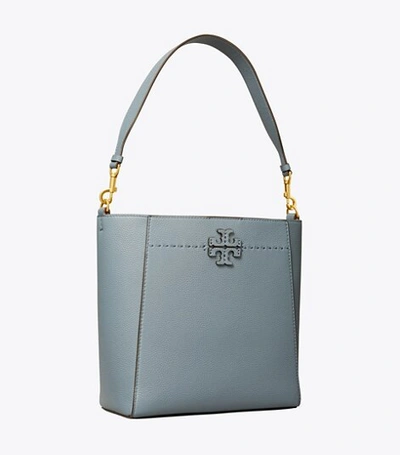 Tory Burch Mcgraw Leather Hobo In Brunnera
