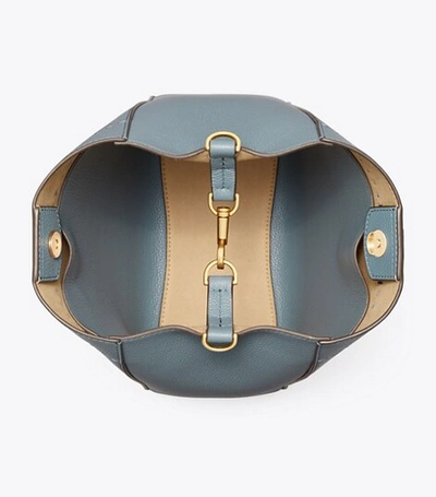 Tory Burch Mcgraw Leather Hobo In Brunnera