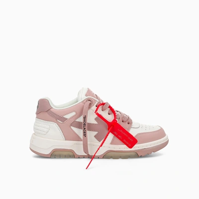 Shop Off-white Off White Womens Out Of Office Ooo Sneakers In White Rose