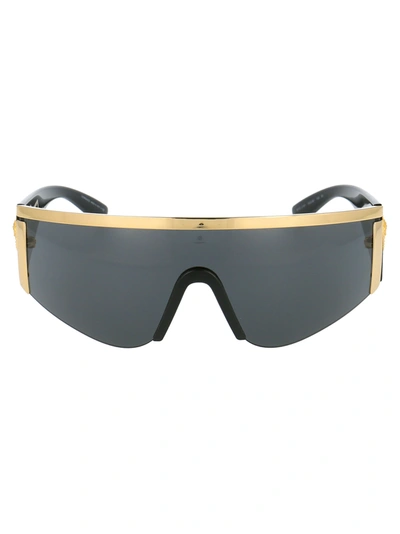 Shop Versace 0ve2197 Sunglasses In 100087 Gold