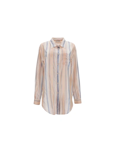 Shop Acne Studios Shirt In Orange