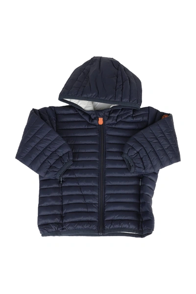 Shop Save The Duck Jacket In Navy Blue