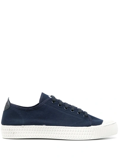 Shop Car Shoe Two-tone Low-top Sneakers In Blue