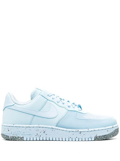 Shop Nike Air Force 1 Crater Sneakers In Blue
