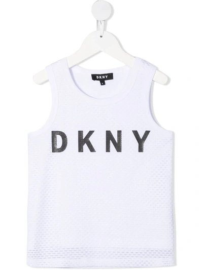 LOGO印花无袖上衣