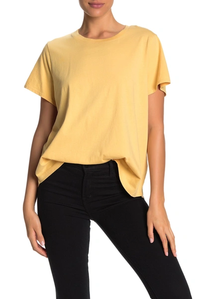 Shop Madewell Vintage Crew Neck T-shirt In Sundried Wheat