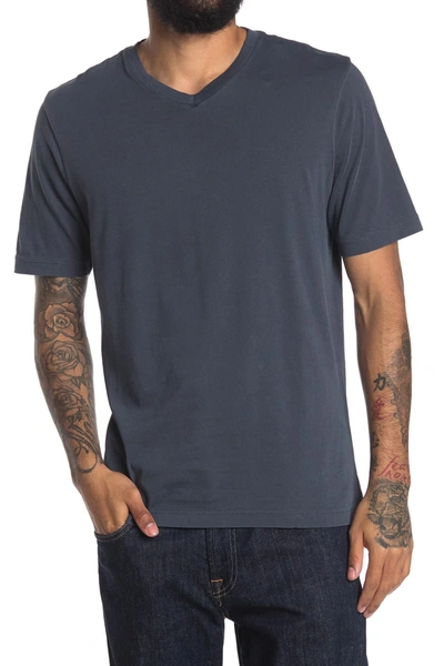 Shop Travis Mathew Day Off Short Sleeve T-shirt In Mood Indigo