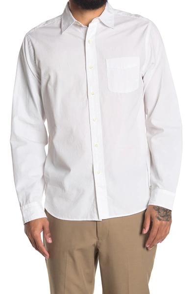 Shop Alex Mill End On End Regular Fit Shirt In White