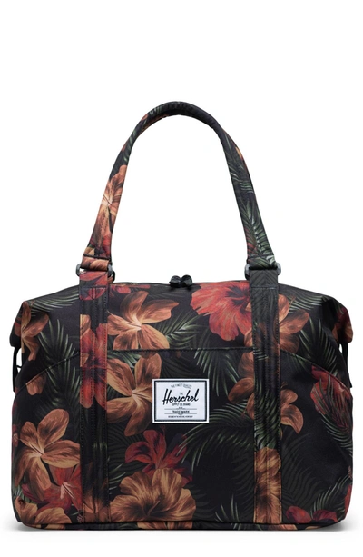 Shop Angelo:home Angelo: Home Strand Duffle Bag In Tropical Hibiscus