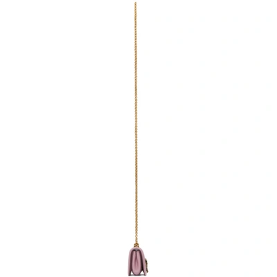 Shop Dolce & Gabbana Pink Mini Devotion Crossbody Bag In 8l418 Pink