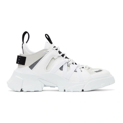 Shop Mcq By Alexander Mcqueen White Orbyt Descender No. 2 Sneakers In 9000 White