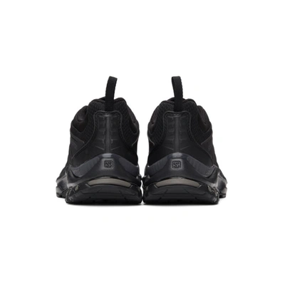 Shop Salomon Black Xa-pro Fusion Advanced Sneakers In Black/ Blac