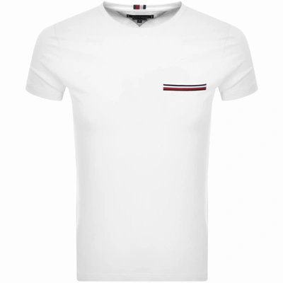 Shop Tommy Hilfiger Pocket T Shirt White