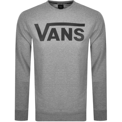 Shop Vans Classic Crew Neck Sweatshirt Grey