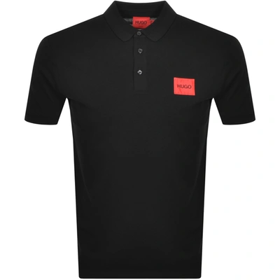 Shop Hugo Dereso 212 Polo T Shirt Black