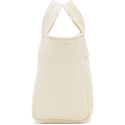 Shop Acne Studios Beige Small Shopper Bag In Aek Beige