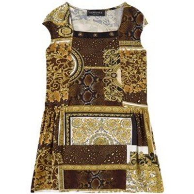 Shop Versace Kids In Gold