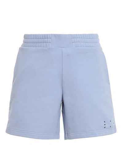 Shop Mcq By Alexander Mcqueen Cotton Shorts In Light Purple