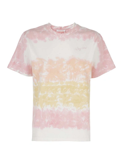 Shop See By Chloé Tie Dye Effect T-shirt In Multicolour