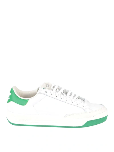 Shop Adidas Originals Rod Laver Sneakers In White