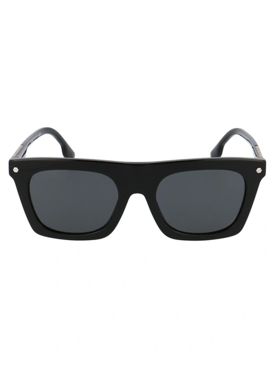 Shop Burberry Camron Sunglasses In 300187 Black