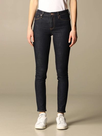 Shop Armani Collezioni Armani Exchange Jeans Stretch Denim Regular Waist Skinny Leg