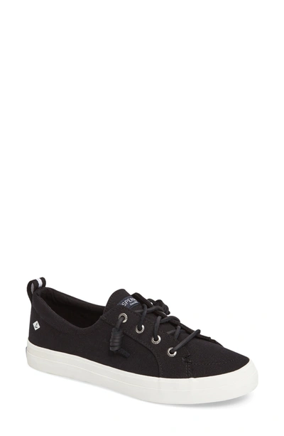 Shop Sperry Crest Vibe Slip-on Sneaker In Black
