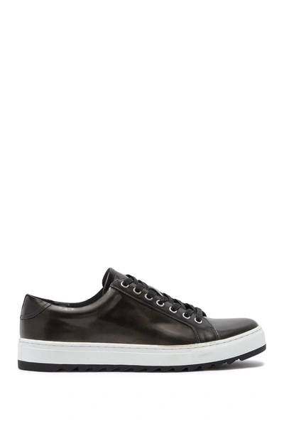 Shop Karl Lagerfeld Lace-up Sneaker In Black