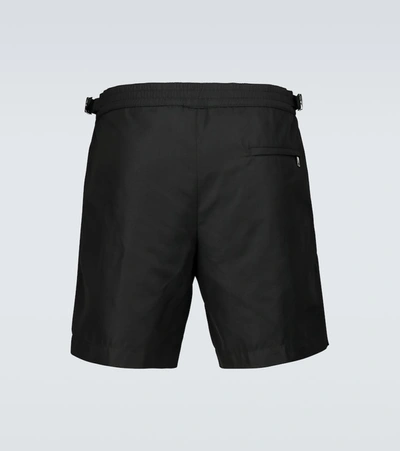 Shop Dolce & Gabbana Tailored Swim Shorts In Black