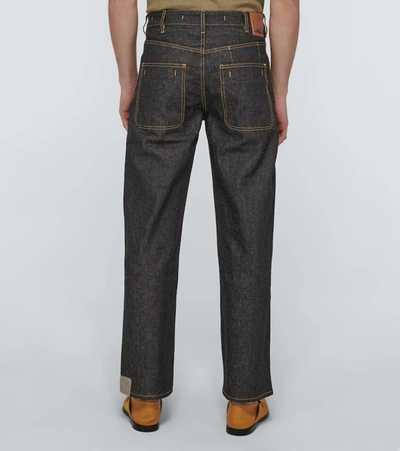 Shop Jacquemus Le De Nîmes Grano Jeans In Blue