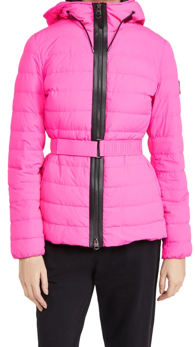 Shop Mackage Roselyn Jacket In Fuchsia