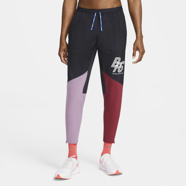 Nike Phenom Elite Brs Men's Woven Running Pants In Black,team Red,violet Dust,white | ModeSens