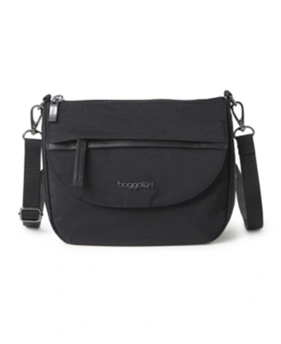 Shop Baggallini Women's Pocket Crossbody 2.0 Bag In Black