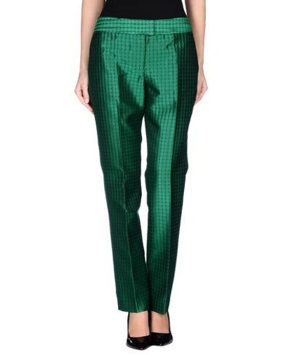 Shop Hoss Intropia Casual Pants In Green