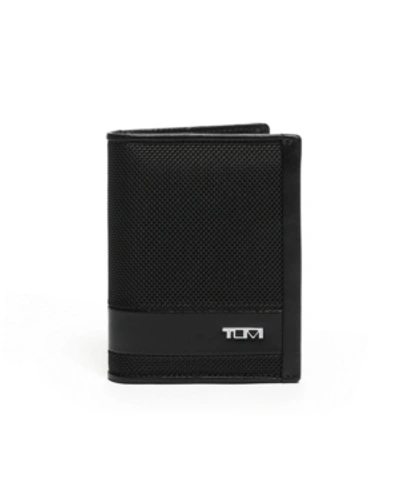 Shop Tumi Men's Alpha Slg L-fold Wallet In Black