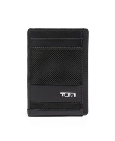 Shop Tumi Men's Alpha Slg Money Clip Card Case In Black