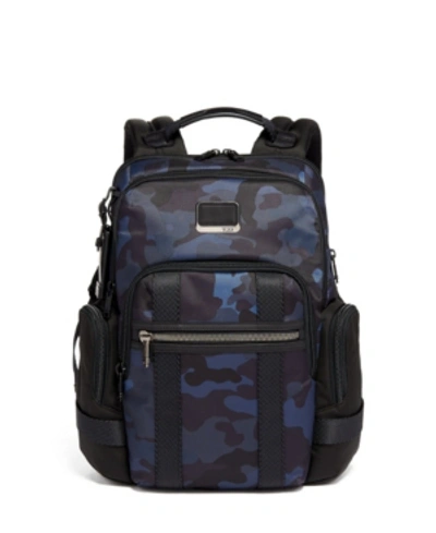 Shop Tumi Men's Alpha Bravo Nathan Backpack In Navy Camou