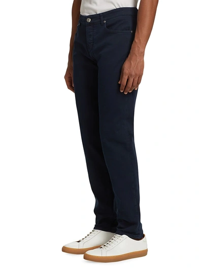 Shop Brunello Cucinelli Regular-fit Jeans In Notte