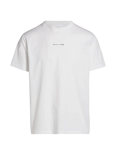 Shop Alyx Men's Visual Logo T-shirt In White