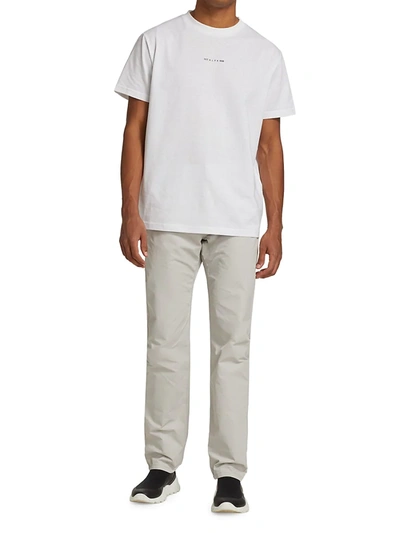 Shop Alyx Men's Visual Logo T-shirt In White