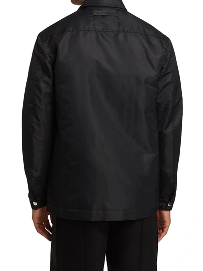 Shop Alyx Men's Logo-embroidered Jacket In Black