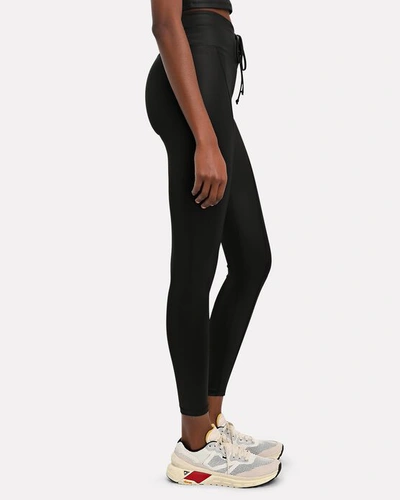 Shop Year Of Ours Gloss Football Leggings In Black