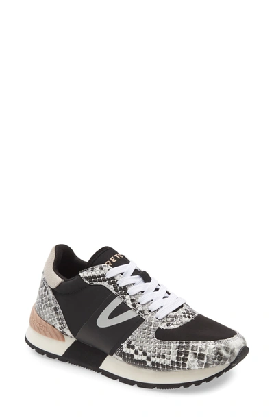 Shop Tretorn Loyola 5 Sneaker In 30 Grey Multi/black/light Grey