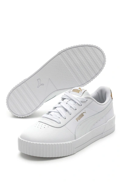 Puma Carina Leo L Sneaker In White | ModeSens